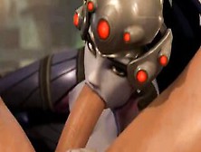 Cock Is So Huge Widowmaker Can Only Fit The Tip Inside Her Mouth (Pov)