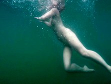 Ravishing Wifey Swimming Nude On Ada Bojana Fkk Resort