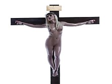 Female Jesus Crucified Naked Latvian Audio