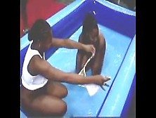 Ebony Bashment Oil Wrestling