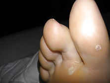 Close Up Feet Wife
