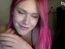 Pink Hair Slim Shemale Cutie Webcam Solo