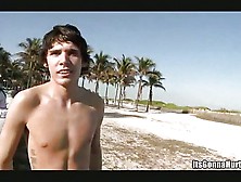 Hot Gay Stud Sexy On The Beach