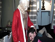 French Straight Fucked By Twink Latino Santa Claus
