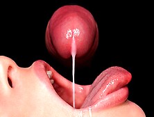 Close Up: Best Free Sloppy Mouth For Your Sperm! Use My Jizz Dumpster! Sweet Swallowing Prick Asmr - Oral Sex