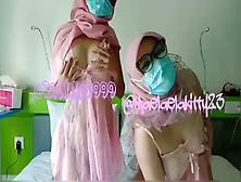 Two Hijab Girls