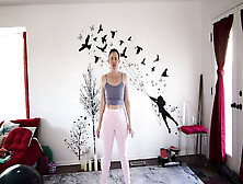 Goddess Aurora Willows Does Restorative Yoga Class Today