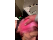 Clubsluts Pink Hair Girl Loves Sucking Cock