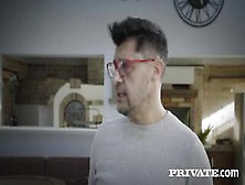 Privatecom - Hot Busty Zazie Skymm Sucks & Anal Fucks Cock!