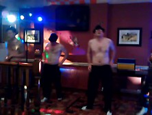 Guys Strip Fully Naked At Bar