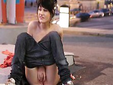 Naked Girl Masturbating In Public