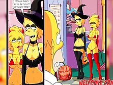 Halloween Night With Sex - The Simptoons