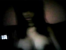 Delicious Ebony Babe Flaunts Her Big Tits On Webcam