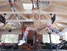 Doggystyling In The Gym That Cute Tiny Pussy Of Scarlett Sage