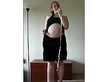 Crysta - 8 Month Pregnant Measurement