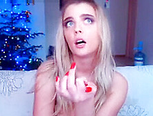 Hot Blonde Webcam Slut