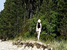 By The Beach Inside A Nylon Bodysuit I Twist A Long Ass