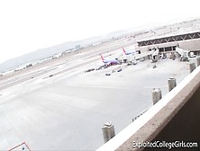Blowjob At The Airport