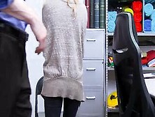 Fucking Milf Teen Duo At The Guards Office