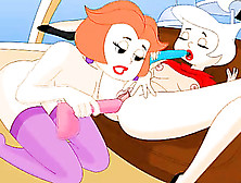 Some Mind-Blowing Lesbian Fucking From The Jetsons