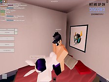 Naughty Bunny Gets Plowed Rough And Filled Up In A Roblox Condo