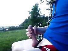 Danish Boy - Big Cock Guy Jerk Off In Bike Wear