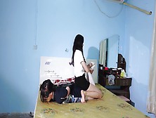 Asian Girls Bound And Gagged Rope Bondage Shibari Blind