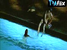 Ludivine Sagnier Breasts,  Bush Scene In Swimming Pool