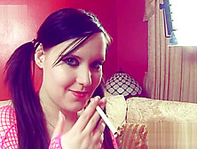The Very Best 10 Scenes Of The Sexiest Smoker Ms Inhale - I Love This Girl