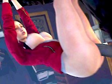 Claire Redfield Caught By Mr X