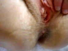 Small Tits And Fucking Fingering And Spreading Hairy Pussy