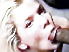 80's Blonde Housewife Is A Bbc Slut