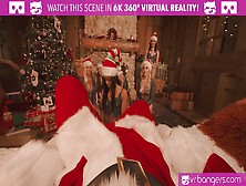 Vrbangers Christams Orgy With Abella Danger And Her 7 Sexy Elves