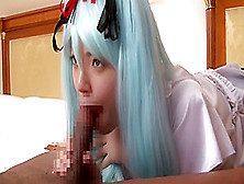 Japanese Cosplay Girl Sucking And Fucking