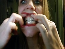 Mouth Tour & Self Dentistry - Teeth Scraping,  Tools,  Uvula Examination