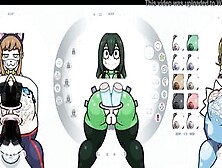 Fapwall [Rule 34 Animated Game] Adult Tsuyu Asui From My