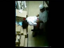 Filming Bakkery Co-Workers Through The Security Cam