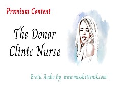 The Donor Clinic Nurse - Erotic Audio