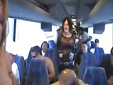 Gangbanged On The Bus