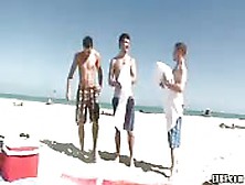 Threesome After The Beach