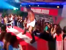 Blonde Sluts Gets Stripper Lapdance At Cfnm Orgy