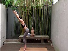 30 Min Pilates Yoga Workout Full Body Stretch Strengthen 1080Pfhr. Mp4