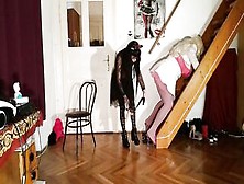 Gothic Dom Abuse And Screwed Big Living Barbi Doll Pt2