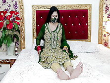 Beautiful Pakistani Bride Masturbation In Wedding Dress With Clear Hindi&urdu Dirty Talking