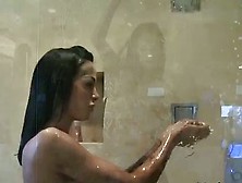 Hot Angelina Valentine Take A Shower