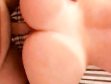 Thin Dark Haired Screwed!!! Into Her Tight Little Vagina Pov