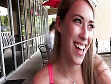 Pretty Babe Kimber Lee Gets Fucked By A Stranger For His Cash