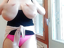 Huge Boobs Girl On Webcam