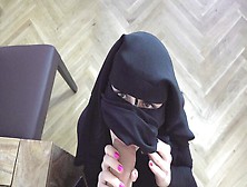 Niqab Slut Rebecca Black Takes A Huge Facial Eventually
