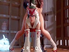 Kiriko's Raunchy O-Pose Masturbation Session
